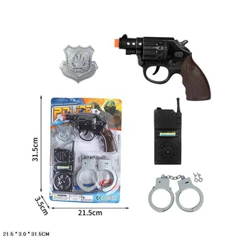 Игрушечный полицейский набор Star Toys пистолет, наручники, рация, значок 99P-36