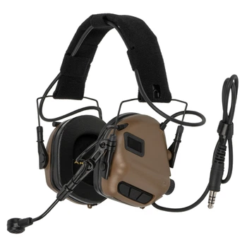 Активная гарнитура Earmor M32 Mark 3 MilPro Койот (142890)