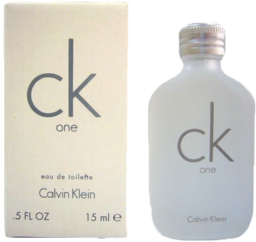 Woda toaletowa unisex Calvin Klein CK One 15 ml (88300049189)