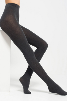 Бавовняні колготки без шортиків Legs 602 Cotton 110d 1/2 gray (6000006331782)