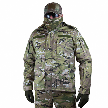Куртка демісезонна тактична Caprice Soft shell  48р Мультикам