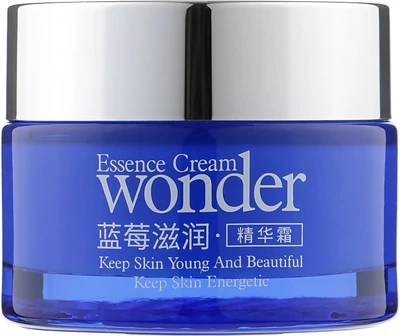 Крем для лица увлажняющий с экстрактом черники - Bioaqua Wonder Essence Cream 50ml (949957-133853)