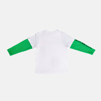 T-shirt z długim rękawem dziecięcy OVS 1834284 134 cm White (8056781762486)