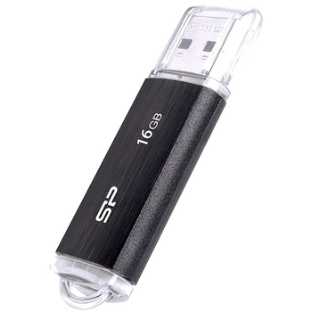 Флеш-накопитель Silicon Power USB 16G usb2.0 Ultima U02 Black (SP016GBUF2U02V1K)