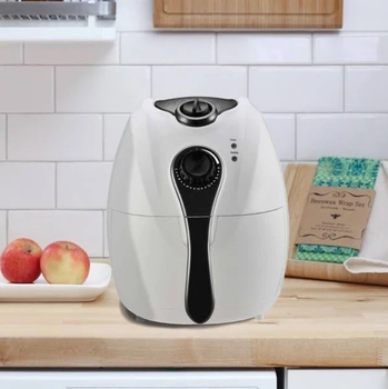 Мультипіч аерофрітюрниця для смаження без масла Domotec Airfryer MS 322O 4,5Л 1300 W з таймером та регулюванням температури Білий