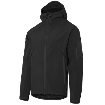 Куртка тактическая износостойкая облегченная для силовых структур SoftShell 2.0 Черный (6583), XXXL (SK-N6583XXXLS)