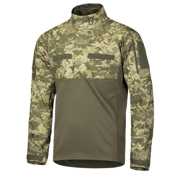 Рубашка тактическая боевая универсальная для силовых структур CM Blitz Камуфляж/Олива (7020), XXXL (SK-N7020(XXXL)S)