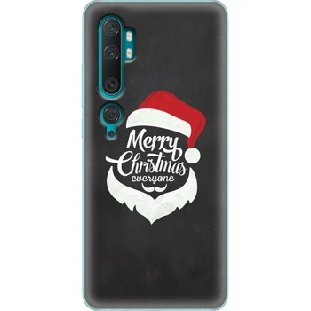 Силіконовий Чохол з Картинкою для Xiaomi Mi Note 10 Pro Принт (Новорічний, Санта) (038537-ysm988)