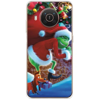 Силіконовий Чохол з Картинкою для Nokia X20 Принт (Новорічний, Грінч) (45996-ysm2268)