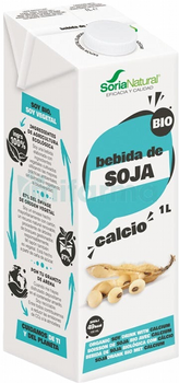 Opakowanie napoju sojowego Soria Natural Bebida De Soja Bio Calcio 6 x 1 l (8422947900007)