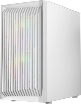 Obudowa komputerowa Logic Concept Atos Mesh+Glass ARGB fans 3x120 mm White (AM-ATOS-20-0000000-0002)
