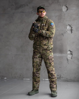 Тактичний зимовий теплий військовий костюм Level 7 ( Куртка + Штани ), Камуфляж: Мультикам, Розмір: M