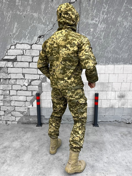 Тактический военный комплект горка Shark ( Куртка + Штаны ), Камуфляж: Пиксель ВСУ, Размер: 46