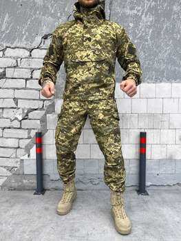 Тактический военный комплект горка Shark ( Куртка + Штаны ), Камуфляж: Пиксель ВСУ, Размер: 48