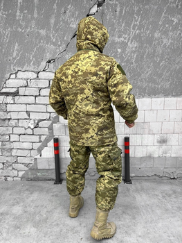 Тактический зимний теплый военный комплект Avanger ( Куртка + Штаны ), Камуфляж: Пиксель ВСУ, Размер: M
