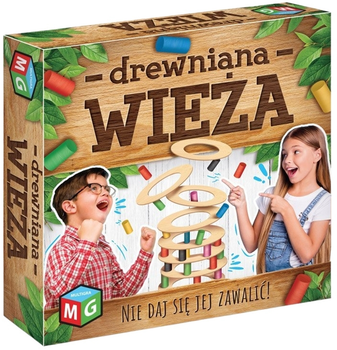 Gra planszowa Multigra Drewniana wieża (5903796605051)