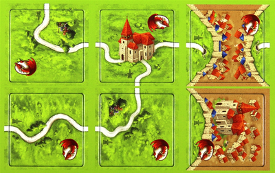Доповнення до настільної гри Bard Carcassonne Принцеса і дракон 2 видання (8595558307036)