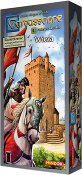 Доповнення до настільної гри Bard Carcassonne Вежа (8595558307043)