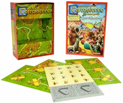 Доповнення до настільної гри Bard Carcassonne: Пересувний цирк (8595558307128)
