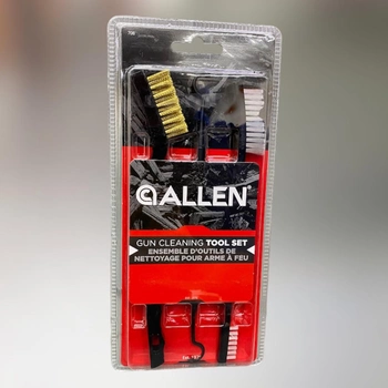 Набор щеток Allen Gun Cleaning Brush Pick Set, набор для чистки оружия (706)