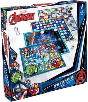 Набір настільна ігор Cartamundi Marvel Avengers 4 шт (5411068303111)