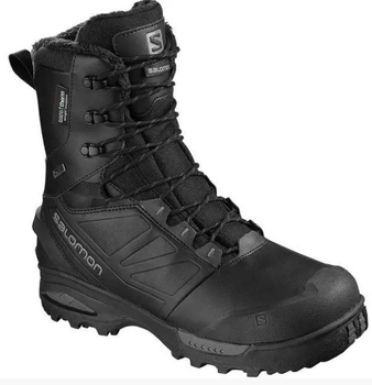 Зимние теплые берцы Salomon Toundra Forces CSWP 41.5 Черный