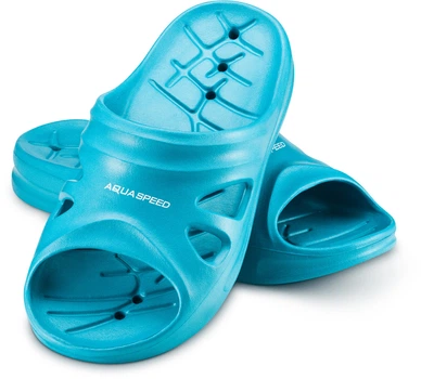Шлепанцы Aqua Speed FLORIDA размер 35 Голубая обувь для моря, пляжа, бассейна, плавание