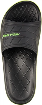 Шльопанці Aqua Speed ASPEN 8484 чорний, жовтий Чол 40