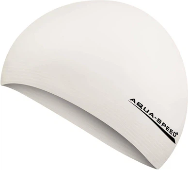 Шапочка для плавания Aqua Speed Soft Latex 5728 (122-05) White