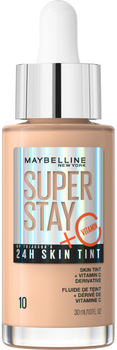 Podkład rozświetlający Maybelline Super Stay 24H z witaminą C 10 długotrwały 30 ml (3600531672379)