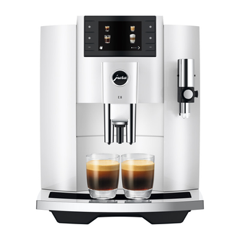 Кофемашина Jura E8 Piano White (EC)
