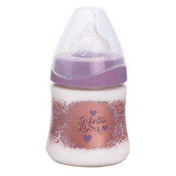 Пляшечка для годування Suavinex Wide Nech Bottle 3p Silicone Teat +0 м 150 мл (8426420008082)