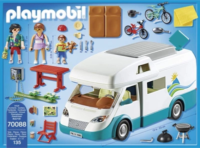 Ігровий набір Playmobil Family Fun Camper Van 135 шт (4008789700889)