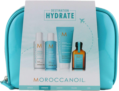 Дорожній набір для догляду за волоссям Moroccanoil Destination Hydrate (7290017279947)