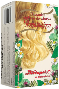 Płukanka ziołowa rozjaśniająca do włosów Herbapol 27 x 2 g (5903850013747)