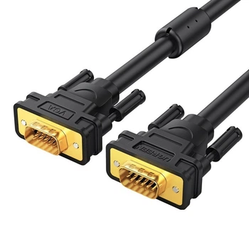 Кабель UGREEN VG101 VGA to VGA 1.5m Black (11630)
