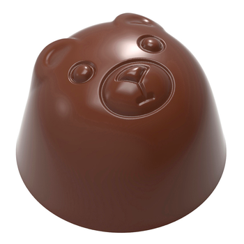 Форма для шоколада поликарбонатная Пралине Медведь от Nora Chokladskola 12,7 г Chocolate World FD-12118 CW