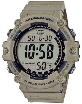 Часы мужские Casio AE-1500WH-5A тактические с подсветкой койот