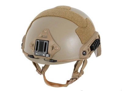 Страйкбольный шлем с быстрой регулировкой FAST BALLISTIC (L/XL)– DARK EARTH [FMA] (для страйкбола)