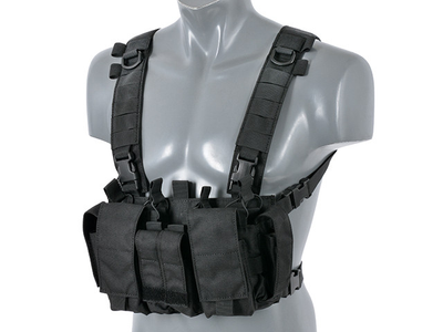 Патрульный нагрудник Chest Rig - Black [8FIELDS]