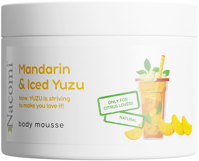 Mus do ciała Nacomi o zapachu mandarynki i yuzu 180 ml (5901878685052)
