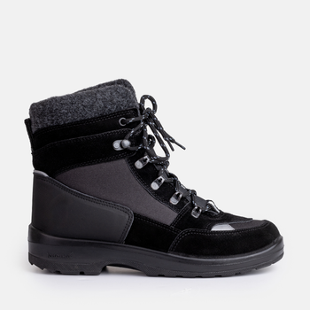 Жіночі зимові черевики низькі Kuoma Tuisku 1922-20 36 23.5 см Чорні (6410901112360)