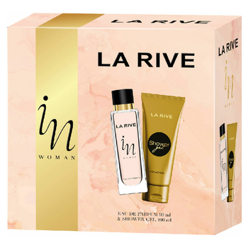 Набір La Rive In Woman парфумована вода 90 мл + гель для душу 100 мл (5903719641647)