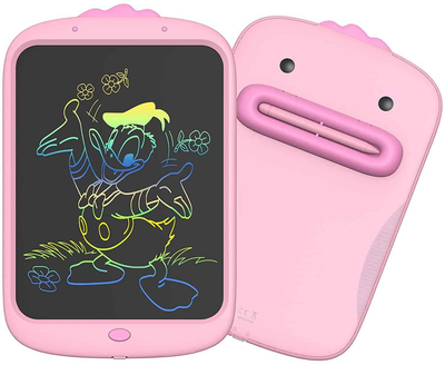 Детский LCD планшет для рисования Beiens Утенок 10" Multicolor (К1001pink) розовый