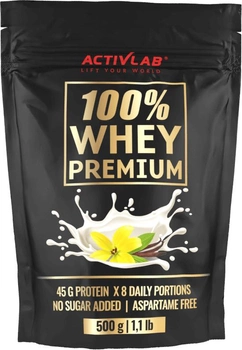 Протеїн ActivLab 100% Whey Premium 500 г Ваніль (5907368801445)