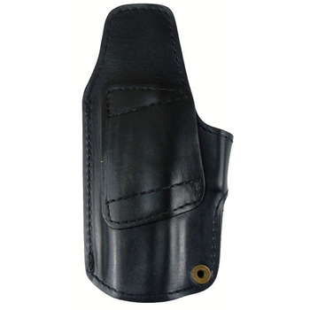 Кобура Медан для Glock 17 поясная кожаная формованная двухслойная (1114 Glock 17)