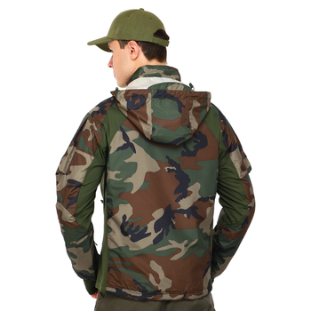 Куртка тактична SP-Sport TY-9405 Камуфляж Woodland розмір: M