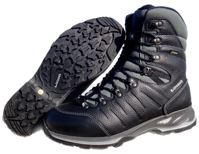 Зимові тактичні черевики Lowa Yukon Ice II GTX Black (чорний) UK 13.5/EU 49