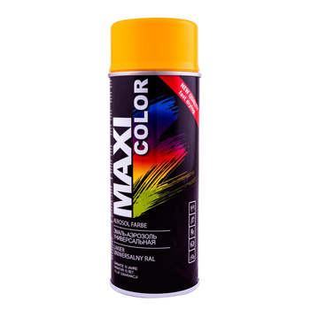 Емаль Maxi Color аерозольна RAL 1003 сигнально-жовта 400 мл