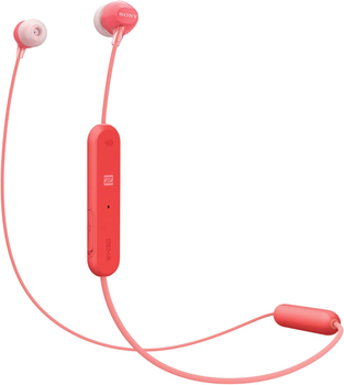 Słuchawki Sony WI-C300 Red (Sony WI-C300R)